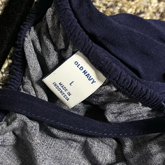 Old Navy Women's Floral Maxi V-Neck Dress Size Large - Picture 4 of 5